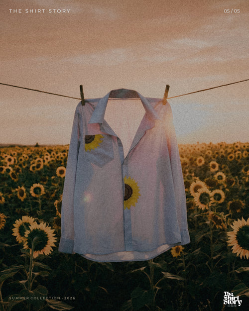 Sunflower Embroidered Shirt