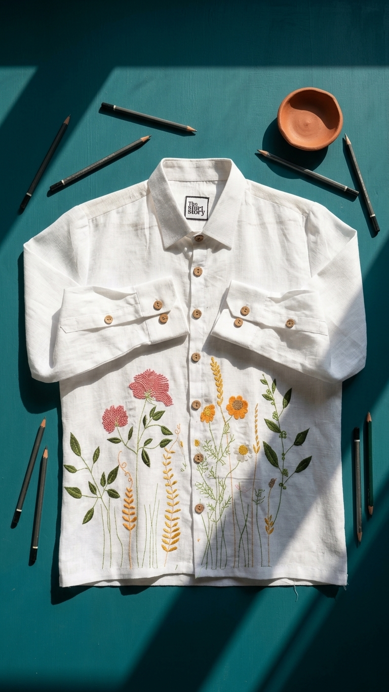 Boho Floral Shirt
